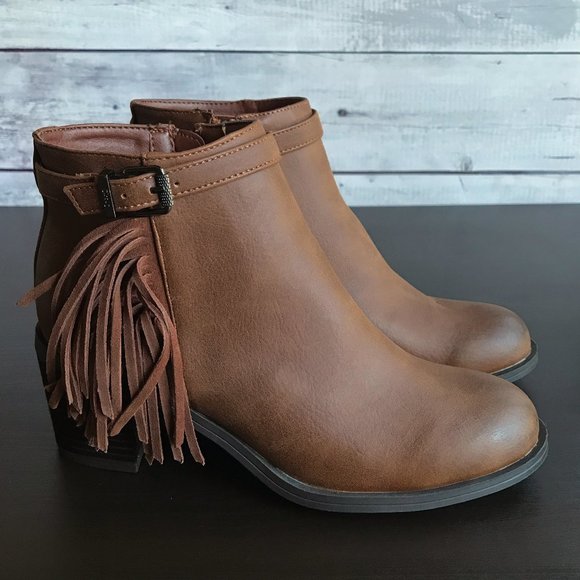 Circus by Sam Edelman Jolie Fringe Bootie 👢🤎 - Picture 5 of 14